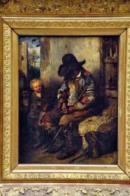 Alexandre-Gabriel Decamps (1803-1860) - Mendiant comptant sa recette (1833) - 0715