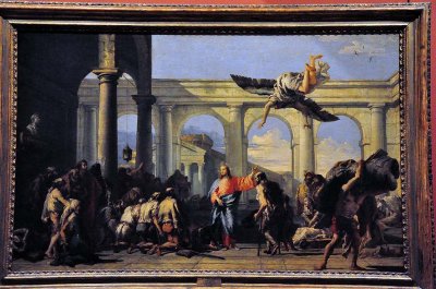 Tiepolo (1727-1804) - Jsus gurissant le paralytique de Bethesda - 0747