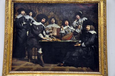 Le Nain - L'acadmie, dit aussi Runion d'amateurs (1640) - 0753