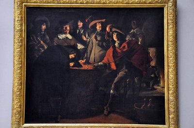 Le Nain (1600/1610-1648) - La tabagie, dit aussi le Corps de garde (1643) - 0765