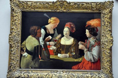 Georges de la Tour, Le Tricheur à l'as de carreau (1635) - 0772