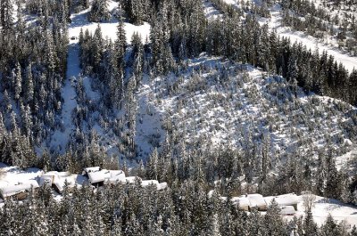 Vue sur les Fontanettes depuis le Mont Bochor - 1186
