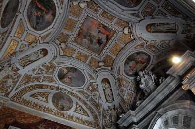 ceiling of the Square Vestibule, Vatican - 2262