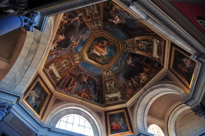 Ceiling of the Belvedere Torso Rotunda, Pio-Clementino Museum, Vatican - 2320