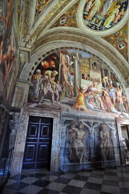 Room of the Fire in the Borgo (1514-1517), Stanze di Raffaello, Vatican Museum - 2471