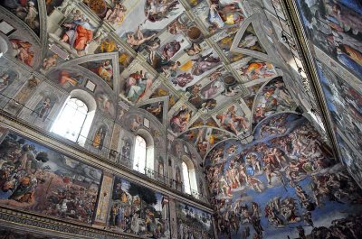 Sistine Chapel, Vatican Museum - 2540