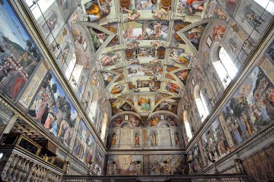 Sistine Chapel, Vatican Museum - 2546