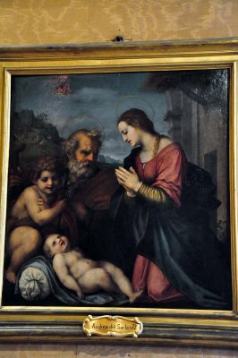 Andrea del Sarto (1486-1531) & workshop, Holy Family with St. John the Baptist - 3173