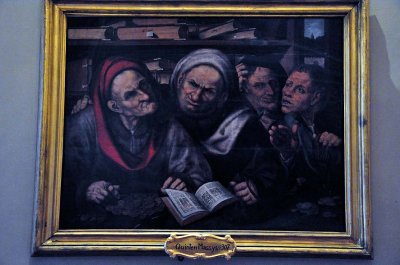 Quentin Matsys (1466-1529), The Moneylenders - 3191
