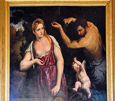 Paris Bordone (1495-1570), Mars and Cupid - 3205