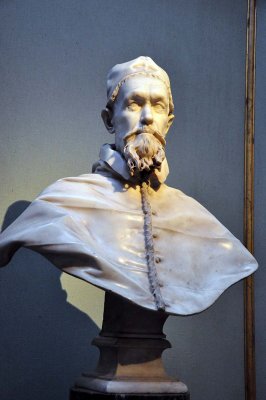 Bernini (1598-1680), Bust of Pope Innocent X Pamphili (r. 1644-1655) - Galleria Doria Pamphilj - 3234