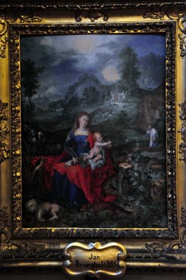 Jan Brueghel il vecchio (after), Madonna and Child with animals - 3259