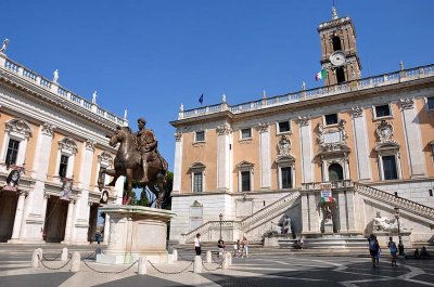 Piazza del Campidoglio, Capitoline Hill cordonata - 3442