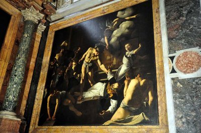 Caravaggio, The Martyrdom of St. Matthew (1599-1600), San Luigi dei Francesi Church, Rome - 4346