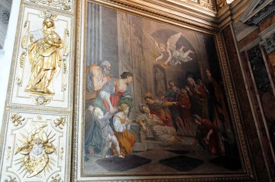 Domenichino, stories of Saint Cecilia, San Luigi dei Francesi Church, Rome - 4363