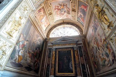 Santa Cecilia Chapel (1611-1614) decorated by Domenichino,  San Luigi dei Francesi Church, Rome - 4366