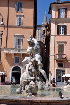 Fountain of Neptune (1574), Giacomo della Porta - Piazza Navona - 4497