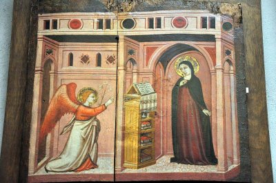 Pittore dell'Italia centrale (XIVth cent.) - The infancy of Christ - Annunciation - 3537
