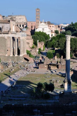 Foro Romano viewed from Capitoline Museum - 3620