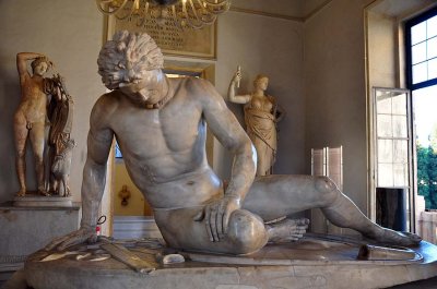 The Dying Gaul (The Dying Galatian), Epigonos (active ca. 3rd century BCE)  - 3656
