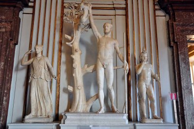 Artemide (IIIth c. d.C.) - Cacciatore (Vth cent. a.C) - Arpocrate (117-138 d.C, Tivoli, villa Adriana) - 3668