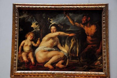 Jacob Jordaens (1593-1678) - Jupiter enfant nourri par la chvre Amalthe - 0812