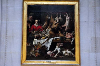 Frans Snyders (1579-1657) -  La marchande de gibier (1600-1650)- 0842