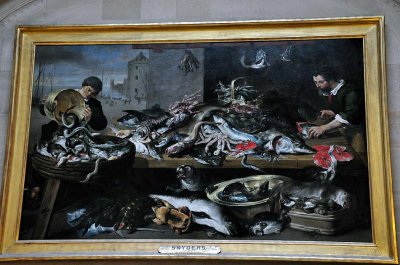 Frans Snyders (1579-1657) - marchands de poissons (1616) - 0843