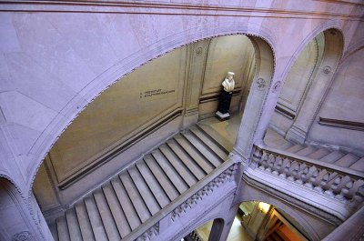 Escalier Lefuel, musée du Louvre - 0845