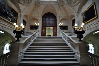 Escalier Lefuel, musée du Louvre - 0849