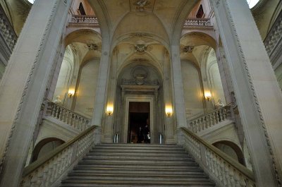 Escalier Lefuel, musée du Louvre - 0868
