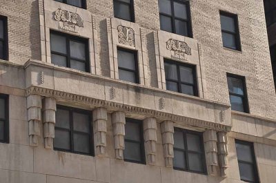 Art Deco facade on 8th Avenue, Garment District - 5697