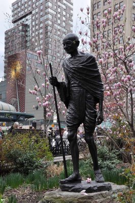 Gandhi Statue in Union Square - 6685