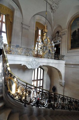 Escalier du Ministre, musée du Louvre - 1867