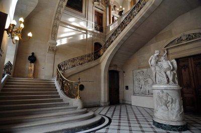 Escalier du Ministre, musée du Louvre - 2024