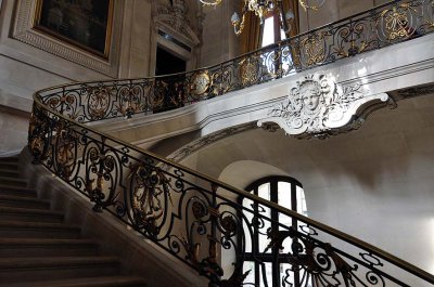 Escalier du Ministre, musée du Louvre - 2052