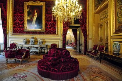 Louvre - Napoleon III apartments - 1958