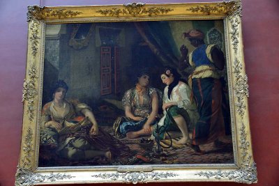 Eugne Delacroix - Femmes d'Alger dans leur appartement (1834) - 3651