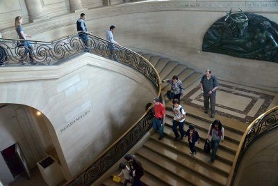 Escalier Mollien, musée du Louvre - 3663