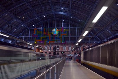 St Pancras train station - 1550