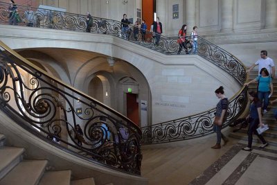 Escalier Mollien, Louvre - 3665