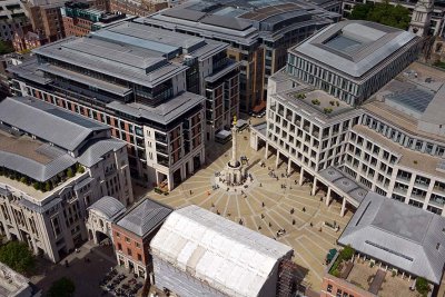 Paternoster Square seen from St Paul Cathedral - 2296