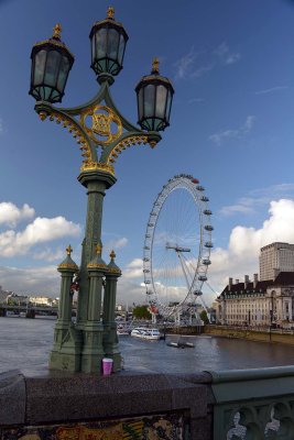 Westminster Bridge and London Eye - 3064