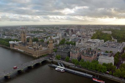 View from London Eye - 3147