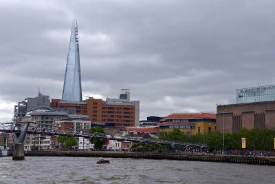The Shard seen from the Thames - 3425
