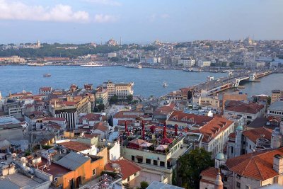 Istanbul and the Golden Horn seen from Galata Tower - 6473