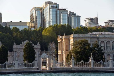 Dolmabahe Palace seen from the Bosphorus, Istanbul - 6950