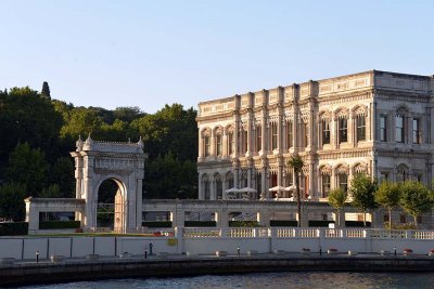 Dolmabahe Palace seen from the Bosphorus, Istanbul - 6957