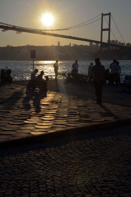 The Bosphorus Bridge seen from Beylerbeyi, Istanbul - 7007