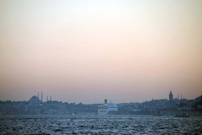 Sunset on Istanbul and the Bosphorus - 7050